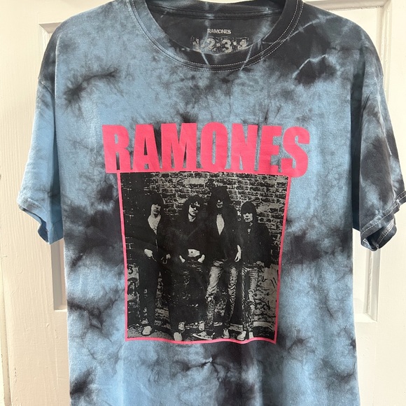 Fashion Nova Tops - Ramones Tie-Dye Tee